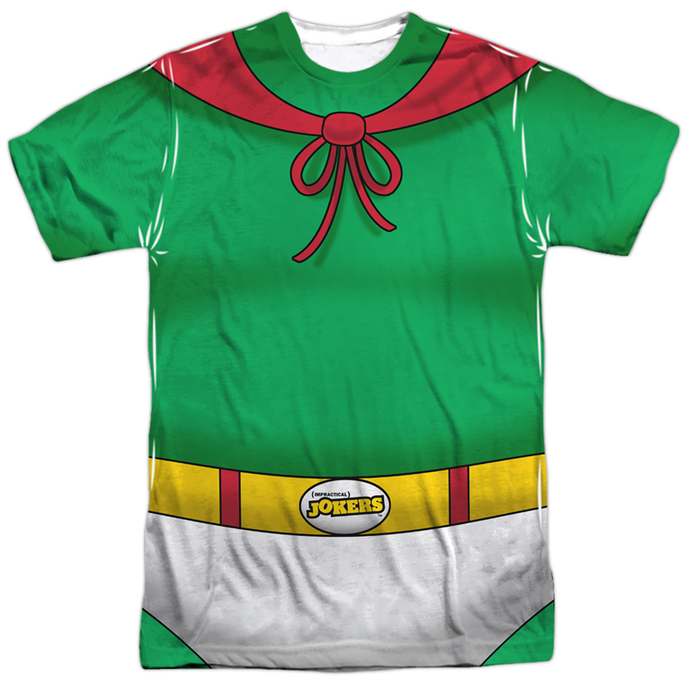 Impractical Jokers Captain Fatbelly Costume Adult Slim Fit TShirt